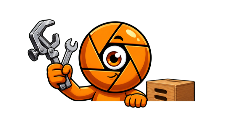 Mascotte du département machinerie sortant de la capture