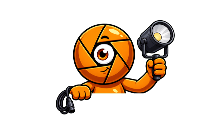 Mascotte du département lumière sortant de la capture